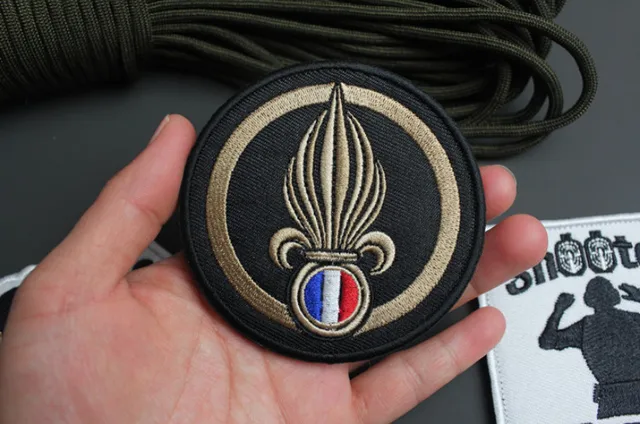 French Legion Embroidered Patch - Military Tactical Badge For Clothing