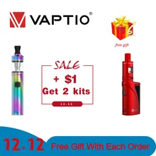 Vaptio Tyro Nano Kit P1 мини-комплекты vape kit ручка и коробка mod kit электронная сигарета