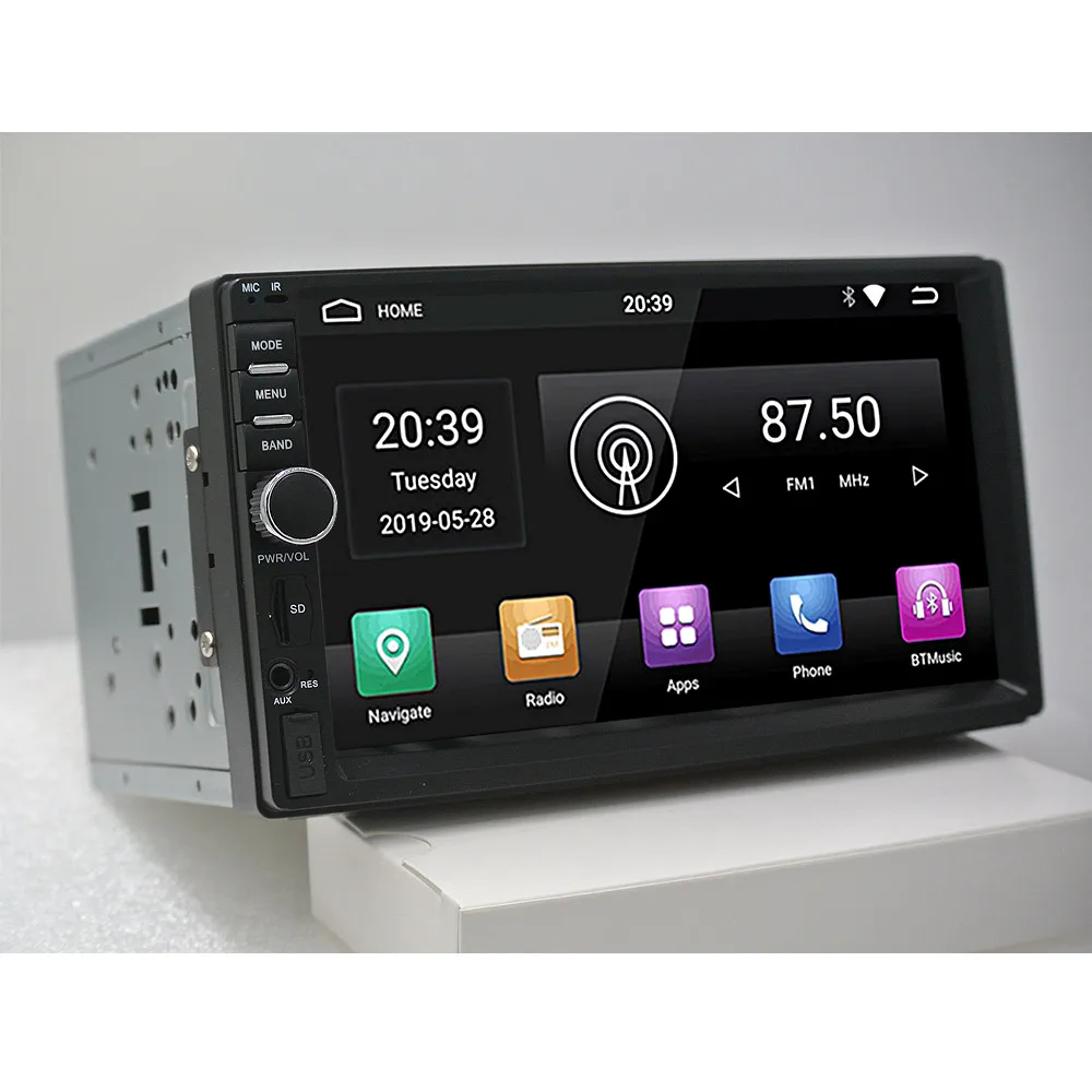 Автомагнитола 2din android 9 0 bluetooth двойной din мультимедийный плеер универсальный GPS