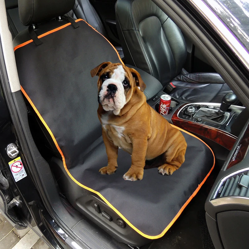 Oxford Footprint переноска для домашних собак задний водонепроницаемый чехол на сиденье автомобиля для питомца коврики Гамак Протектор с ремнем безопасности - Цвет: style3 Black