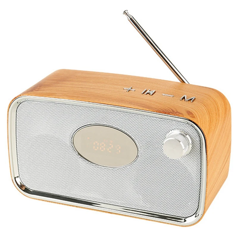 

Portable Bluetooth Speaker Retro Bluetooth Audio Subwoofer Multifunction Computer Speaker Wireless Stereo Subwoofer