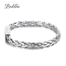 Амулеты аксессуары для женщин браслет бразильский высокое качество нержавеющая сталь мужские Будда Браслеты Ювелирные Браслеты ZTB423-1