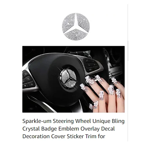 stickersforMercedes Аксессуары для автомобильного интерьера - Название цвета: stickersforMercedes