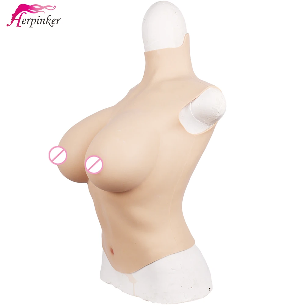 4th Generation G Cup half body breast forms 2