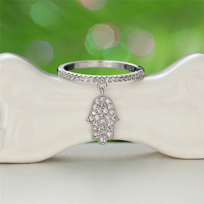 Уникальное женское маленькое ручное Кольцо Boho 925 Серебряное Свадебное обручальное кольцо винтажное циркониевое каменное свадебное Ювелирное кольцо для женщин