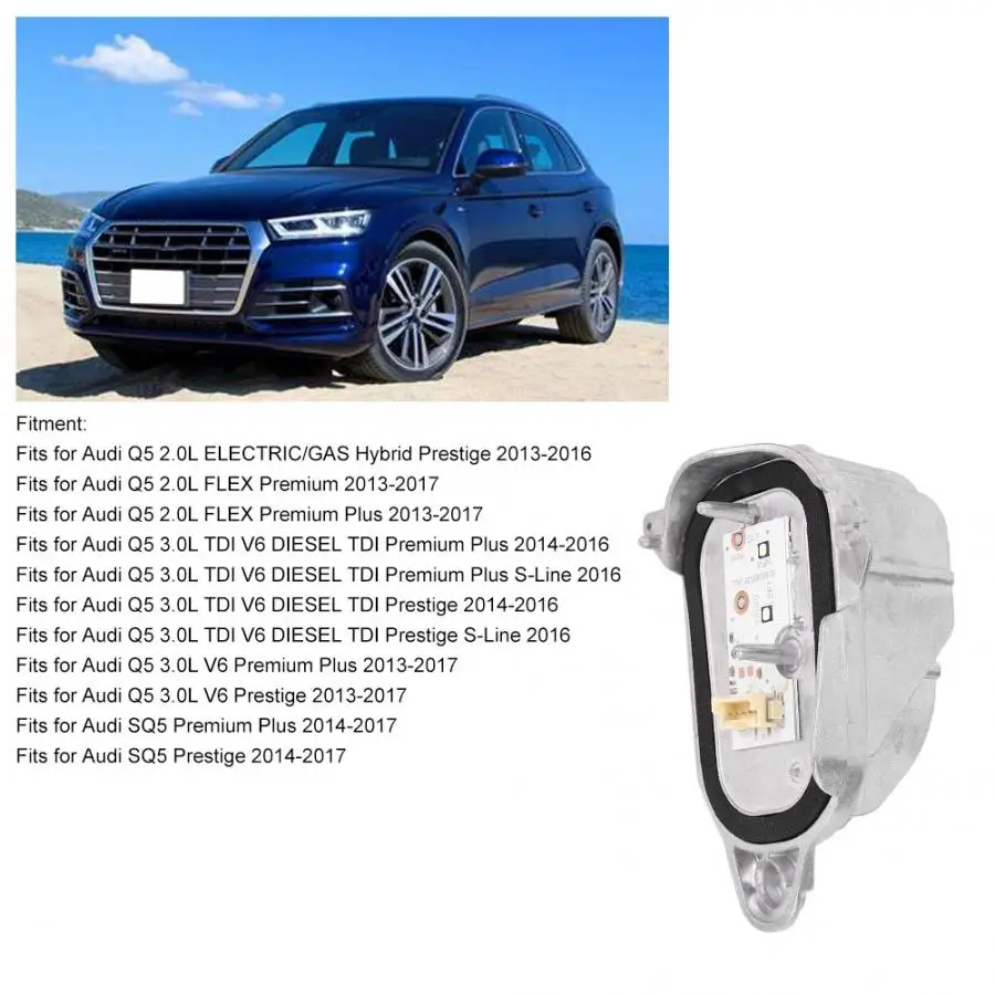 Подходит для Audi Q5 SQ5 автомобиля левой фары модуль управления 8R0941475B фар модуль управления