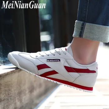 

Lace Up Sport Shoes Woman Round Toe Ladies Sneakers Unisex Couple Running Shoes Women Light Flats Women's Sports Shoes 2020 H5