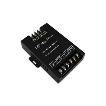

DC12~24V 720W 360w Iron Shell Signal LED Dimming Amplifier For LED RGB Lights Connect
