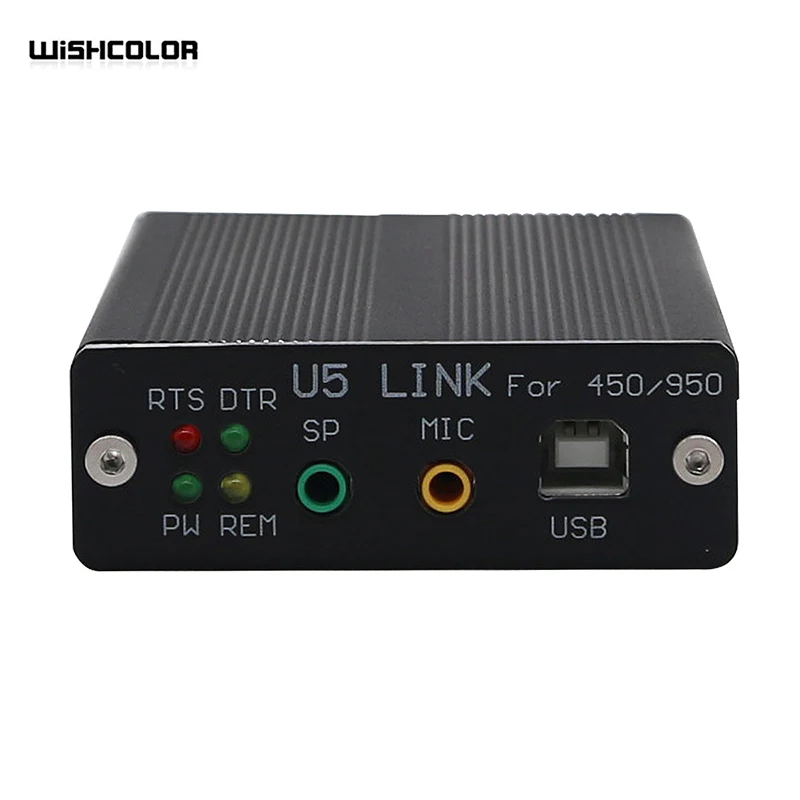 Wishcolor Usb Pc Linker Adattatore Connettore Radio Per Yaesu Ft-450D Ft-950D Dx1200 Ft991 U5 Link + 5 Cavi