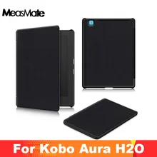 Умный Магнитный чехол-подставка для Kobo aura H2O edition 2 6,", водонепроницаемый чехол-книжка для funda Kobo aura edition 2 capa