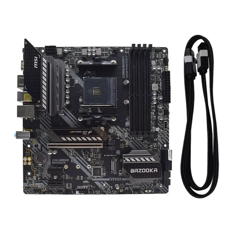 MSI MAG B550M BAZOOKA Desktop Motherboard DDR4 Socket AM4 AMD B550