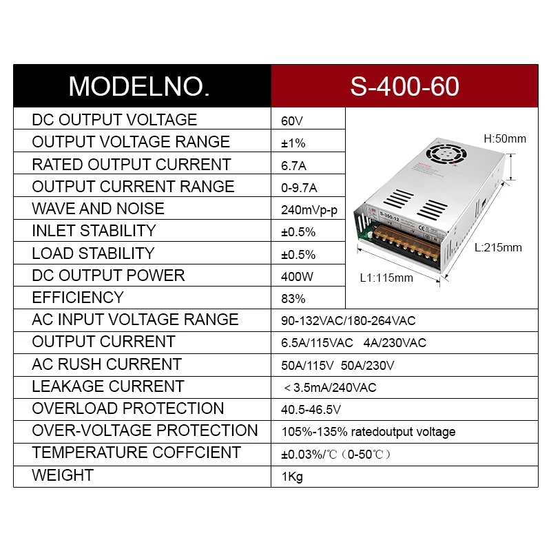 CNC NEMA 34 스텝퍼 모터 키트, 폐쇄 루프 엔진, 12N 8.5N 4.5N DC 모터, HBS860H 서보 드라이버, 400w60v 전원 공급 장치