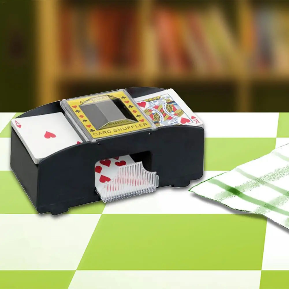 Покерные игровые карты Электрический автоматический Shuffler покер тасующий карты игрок игры в казино шафл-машинка встроенный аккумулятор