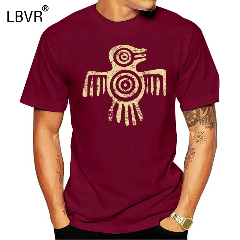 Футболка AZTEC BIRD II для мужчин крутая Повседневная рубашка с символикой знака