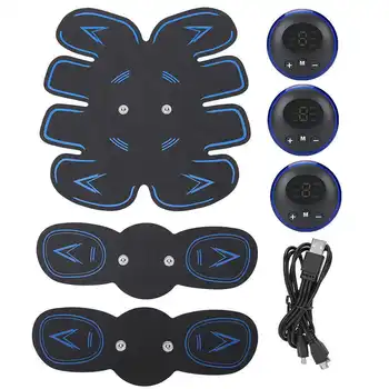 

EMS Abdominal Muscle Stimulator Multi Functional Smart Fitness Massage Sticker Muscle Stimulator Slimming Tool