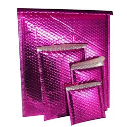 10pcs Mailers Mailing Envelope Bags Waterproof Courier Bags Bubble Mailers Rose Red Padded bubble Envelopes Bag