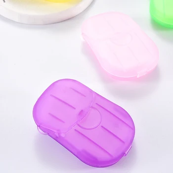 

20 Boxes Soap Flakes (20pcs/Box) Portable Foaming Washing Slice Sheets