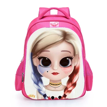 

16 Inch Cartoon Cute Girls Children School Bags Orthopedic Backpack Kids School Fation Girls Mochila Infantil Bags