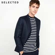 Избранные Мужчины Досуг корейский костюм Блейзер | 418272504