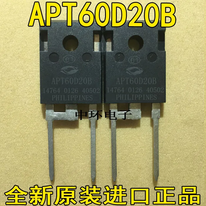 

10pcs/lot APT60D20B APT60D20BG TO-247 60A200V