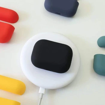 

Ultra-Thin Candy Color Pro Wireless Bluetooth Headphone Case Silicone Protective Earphone Skin Cover Accessories For Airpods