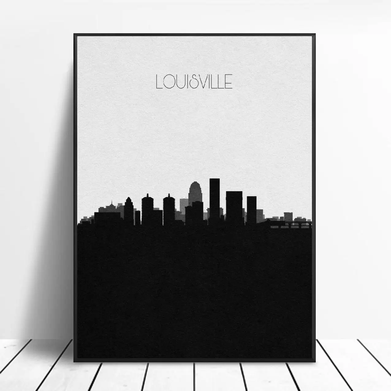 Louisville Skyline Canvas Painting Wall Art Pictures Prints Home Decor Poster Decoration For Living Room | Дом и сад