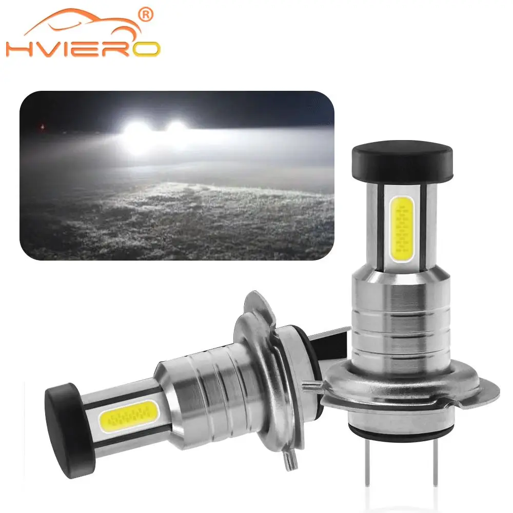 

2X Car H7 LED Headlight Bulbs CANBUS Auto Bulb Tail Led Fog Lamp HeadLamp DRL Day Light 6000k 110W 26000LM Automobiles Head Lamp