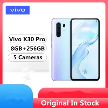 

In Stock Vivo X30 Pro 5G Smart Phone Exynos 980 Android 9.0 6.44" 2400x1080 8GB RAM 256GB ROM 64.0MP+32.0MP+13.0MP+8.0MP+32.0MP
