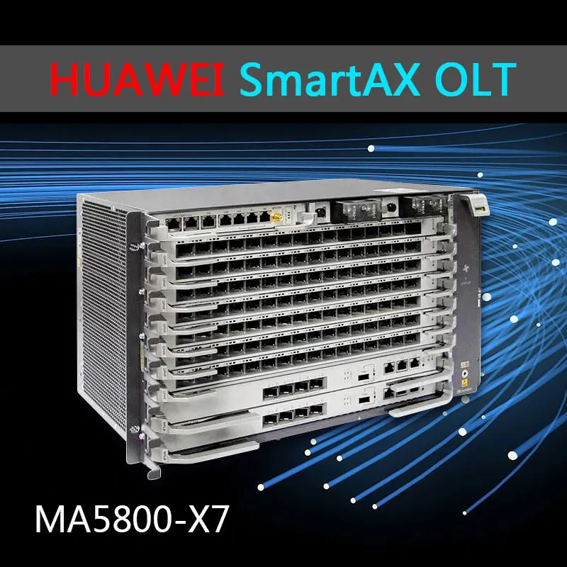 Оригинал hua wei MA5800 X7 GPON EPON OLT полный доступ PON/P2P с 2 * MPLA + PILA DC 200 Гбит/с |Оптоволоконное оборудование| |