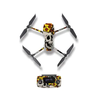 

Cool Skull Style Skin Sticker for DJI Mavic 2 Pro & Zoom Drone Body Remote Controller Battery Protection Film M20002