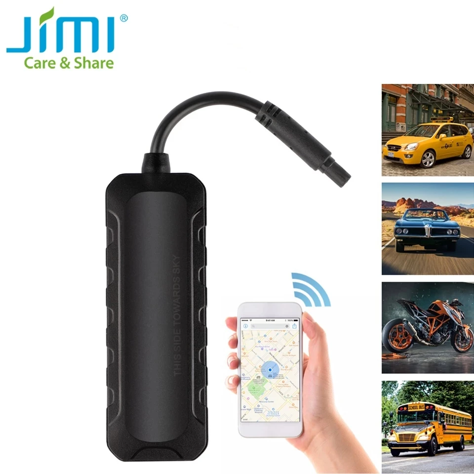 tracking device Concox Jimi Waterproof Vehicle GPS Tracker GV25 With Battery IPX5 cut off oil fuel Geo-Fence Vibration ACC Car Alarm Locator GPS Trackers