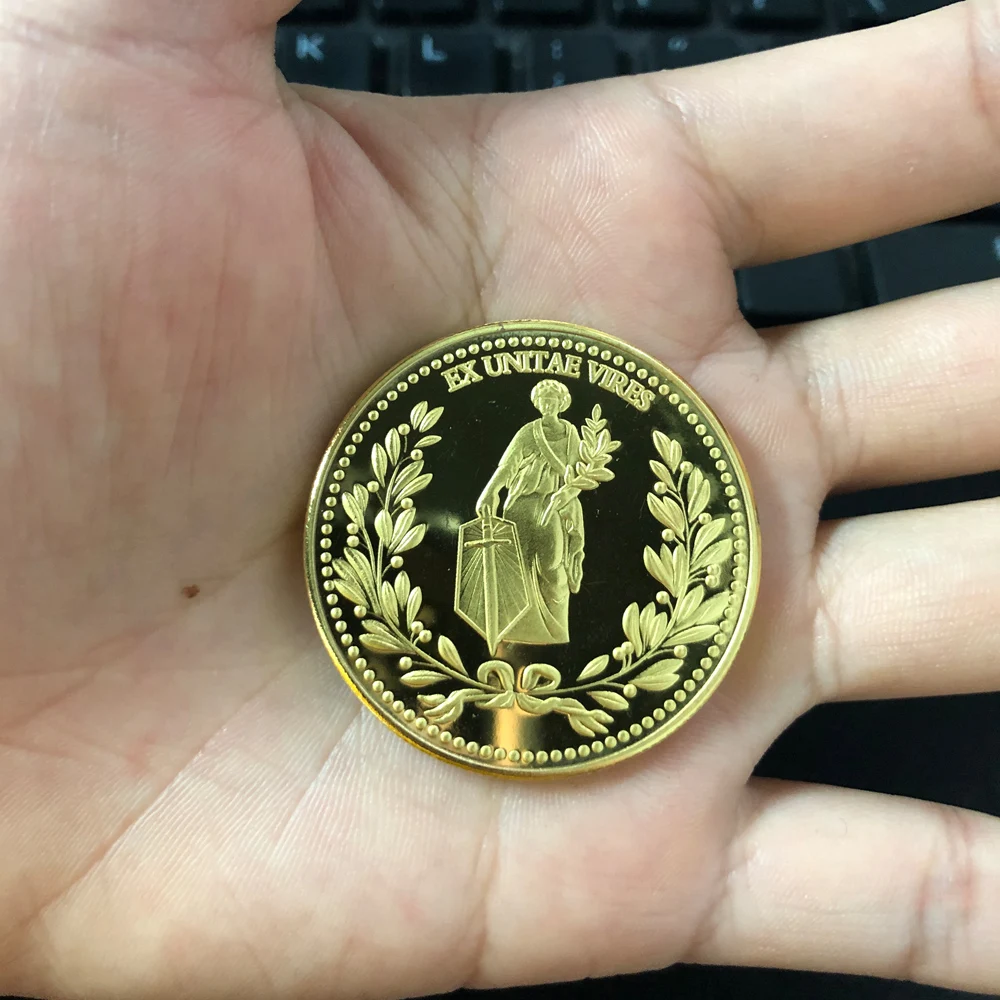 anime cosplay props superhero cosplay props John Wick Continental Hotel Coin Cosplay Keanu Reeves Hotel Metal Alloy Coins Fan Collection Gift Costume Props