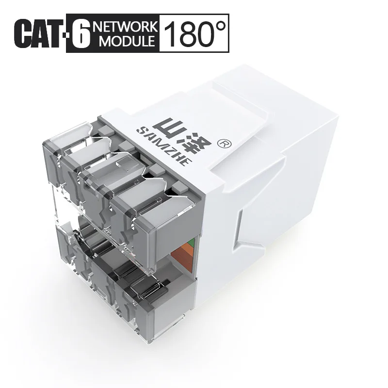 SAMZHE Cat6A Сверхтонкий Ethernet соединительный кабель-тонкий RJ45 компьютер, PS2, PS3, XBox сетевые кабели lan 0,5 м 1 м 1,5 м 2 м 3 м 5 м 8 м 10 м - Цвет: CAT6-180