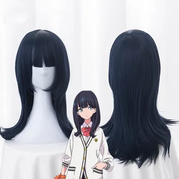 

Morematch SSSS.GRIDMAN Takarada Rikka Anime Cosplay Costume Outfit Halloween Xmas Party Suit Denkou Choujin Gridman Wigs Hair