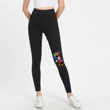 *#Best Price Women Mickey Minnie Black Solid Skinny Leggings Pants Bottoms 2019 Autumn Elastic Waist Active Wear Ladies Skinny Trousers Pants *#Best Price Women Mickey Minnie Black Solid Skinny Leggings Pants Bottoms 2019 Autumn Elastic Waist Active Wear Ladies Skinny Trousers Pants