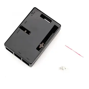 

Demo Board Accessories Black Protective Case / Box / Enclosure For Raspberry Pi/Pi 2 Model B/B+ Case Black ABS Plastics Cover