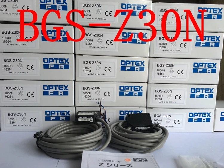 

100% new original OPTEX Optoelectronics Switch BGS-Z30N BGS-Z30P BGS-Z10N red light NPN / PNP output