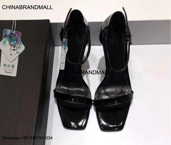 

Test Hot Women Print Leather Sandal Striking Gladiator Style Designer Leather Outsole Perfect Flat Plain Sandal Size 35-41