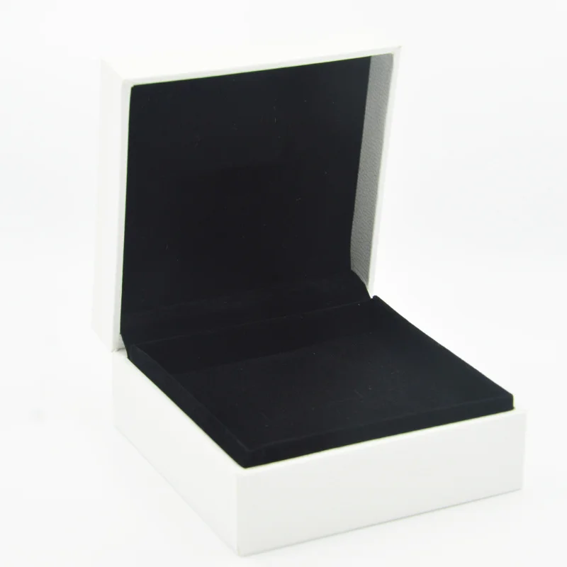 Wholesale 10pcs Velvet Jewelry Gift Boxes Black Color Style Suitable For European Brand Boxes Bracelet Charm DIY Jewelry BOX