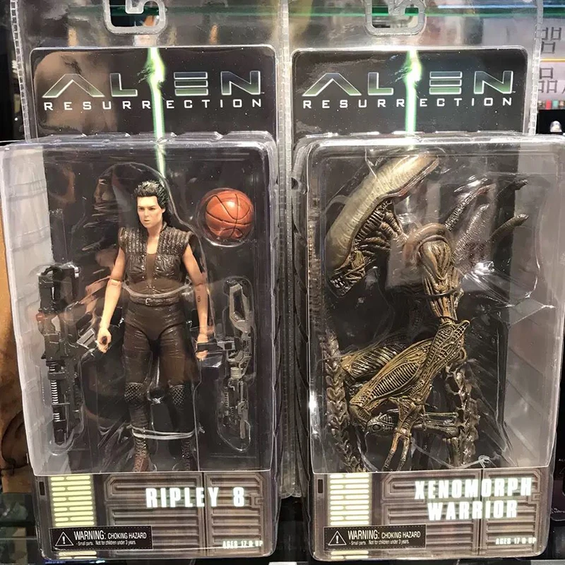 Оригинальная серия NECA Alien 14 Ripley 8 resuration Xenomorph WarriorAction фигурка модель игрушки кукла для подарка