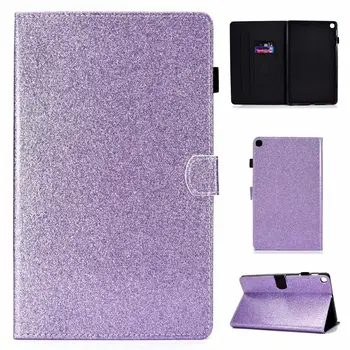 

Fashion Glitter PU Leather Casing Protection Dormancy Tablet Case for Samsung Galaxy Tab S5e SM-T720 SM-T725 10.5" Cover+pen