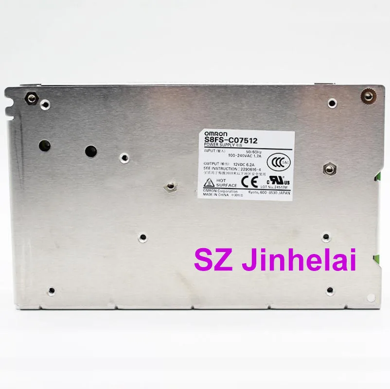 OMRON S8FS-C07512 аутентичный импульсный источник питания 75 Вт 6.2A