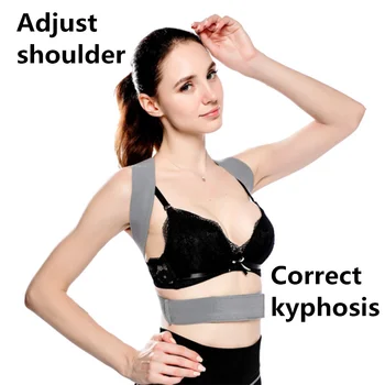 

Adjustable Back Posture Corrector Clavicle Spine Back Shoulder Lumbar Posture Correction Brace Support Belt