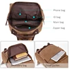 new Small Canvas Backpack Men Travel Back Pack Multifunctional Shoulder Bag for Women Laptop Rucksack School Bags Female Daypack 6