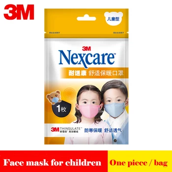 

3M Mouth Mask Cotton Warm Can be cleaned Face Mask Half Face Mask Mouth Cover for Children kids Girls Boys