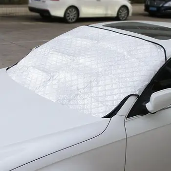 

New Car Window Sunshade Cover Windshield Sunshade 190*98cm Portable Snow Covers For SUV/Ordinary UV PP Cotton Blocked