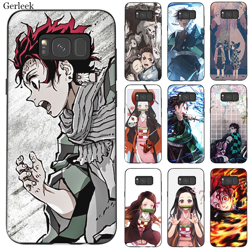 Мобильный чехол для телефона samsung A20E A70S A2 Core J4 J6 Plus Prime J8 J7 Duo Чехол аниме Demon Slayer Kimetsu