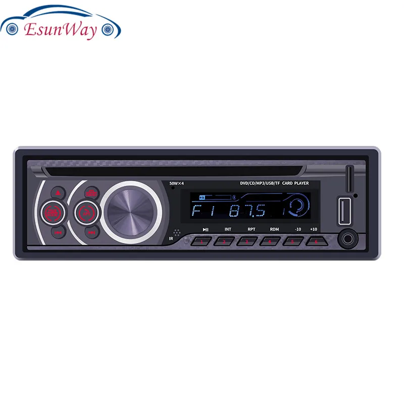 ALLOYSEED 8169A 1 Din Bluetooth автомобильный стерео MP3-плеер 1din Авторадио CD VCD DVD AUX USB FM радио
