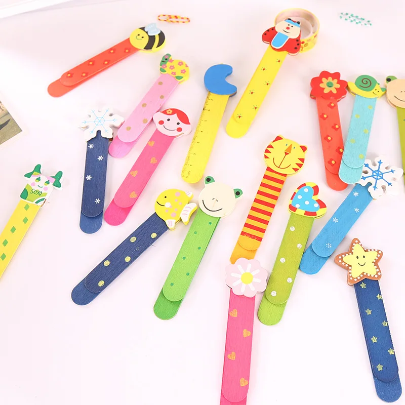 Mohamm 30pcs/lot Cute Animal Paper Ruler Bookmark for Books Clips Book  Markers Stationery School Office Supplies