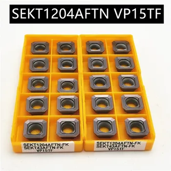 

10PCS SEKT1204AFTN VP15TF Carbide Insert Turning Tool Turning Milling Cutter CNC Cutting Tool Slot Cutting SEKT1204